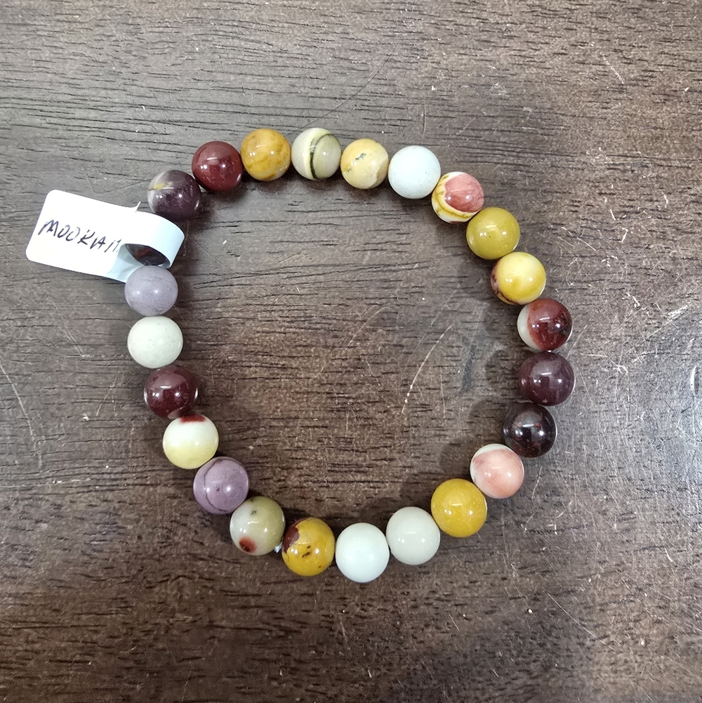 Mookaite Crystal Bracelet 8 mm